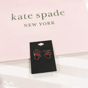Kate Spade New York Women's x Minnie Mouse Earrings One Size